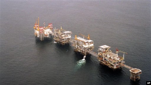 Plataforma petrolífera em Cabinda