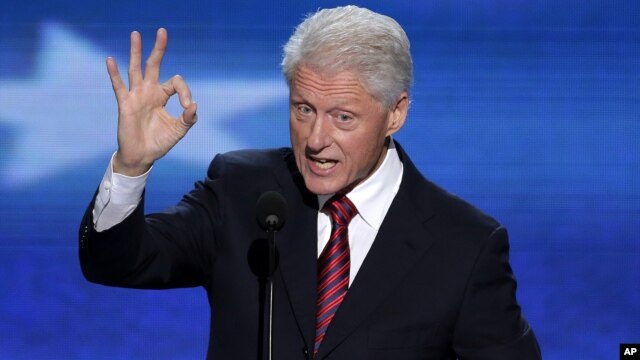Bill Clinton habló con la fuerza de un expresidente con el que simpatizan las dos terceras partes de los estadounidenses.