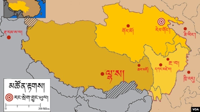 Rebkong Map