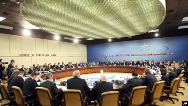 A meeting at NATO's headquarters (file photo)
