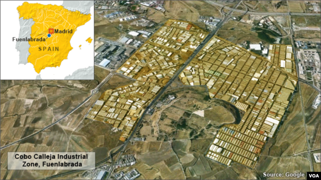Industrial Area of Fuenlabrada, Spain