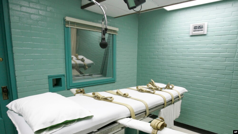 Salle d’exécution de Huntsville dans l'Etat du Texas, 27 mai 2008 