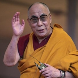 Tibetan spiritual leader the Dalai Lama, January 3, 2012