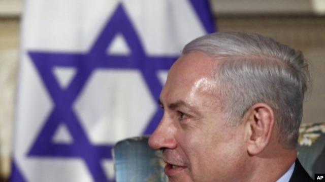 Israel's Prime Minister Benjamin Netanyahu in Ottawa, Canada, March 2, 2012.