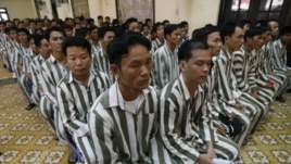 Tù nhân trong một trại giam ở Hà Nội (ảnh tư liệu)