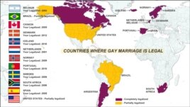 Các quốc gia hợp pháp hóa hôn nhân đồng tính