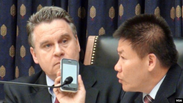 美听证会与陈光诚通话