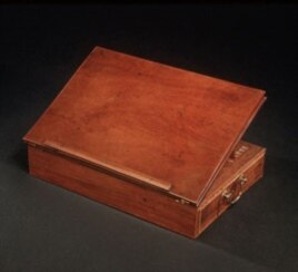 In 1776, Thomas Jefferson wrote the Declaration of Independence on this portable lap desk of his own design.