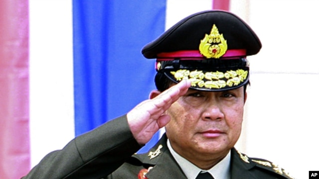 New Commander-in-Chief of the Royal Thai Army Gen. Prayuth Chan-ocha (file photo)