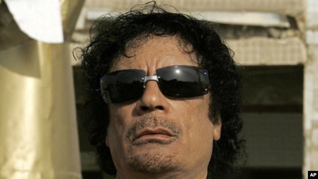 Libya's Moammar Gadhafi (file photo)