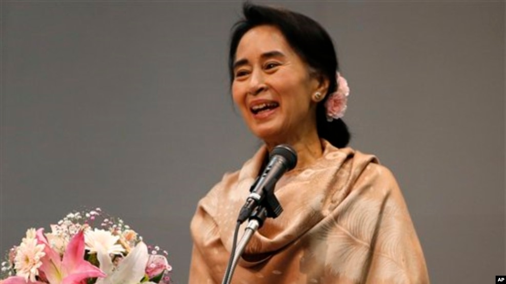 ေဒၚေအာင္ဆန္းစုၾကည္ ဂ်ပန္ တိုက်ိဳခရီးစဥ္။ (ဧၿပီ ၁၃၊ ၂၀၁၃)