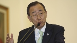 UN Secretary-General Ban Ki-moon (file photo)