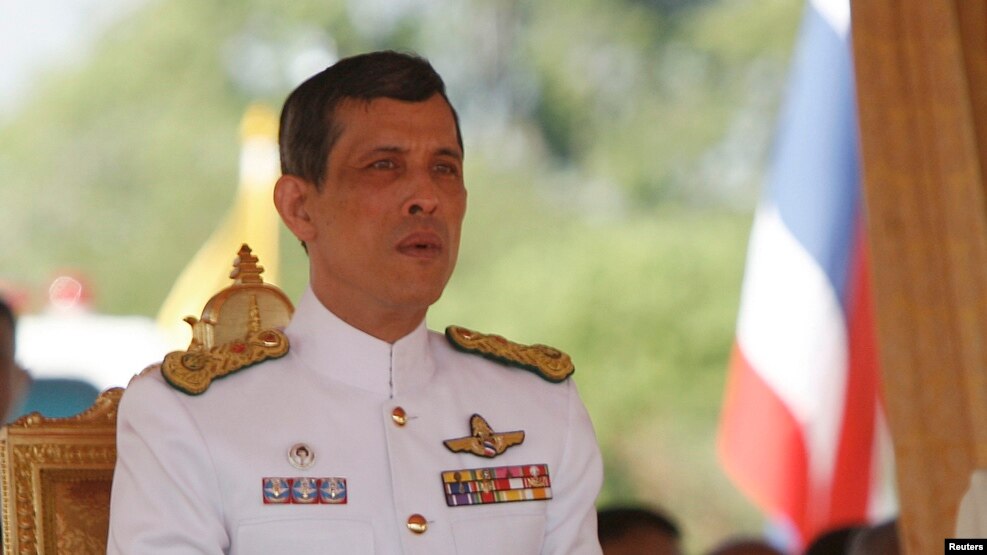 Thái tử Thái Lan Maha Vajiralongkorn.