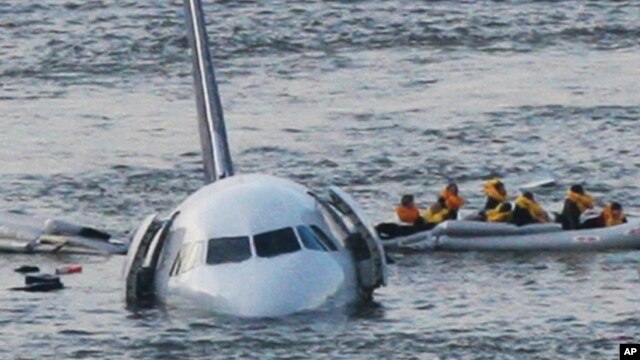 Amazingly, there was no call of "mayday" from the pilot who landed the Airbus 320 on the Hudson River in 2009.