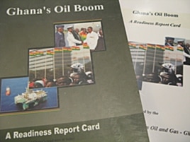 A report gave a grade of C to all involved in Ghana's oil quest