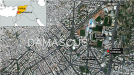 Click to Expand: al-Mazraa neighborhood of Damascus, Syria