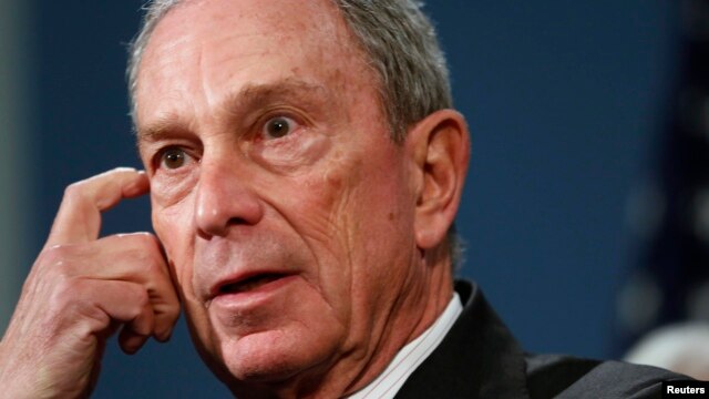 Thị trưởng New York Michael Bloomberg.