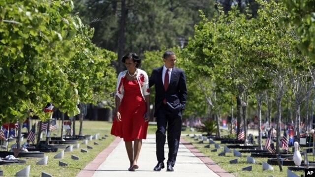 El presidente Obama y la primera Dama