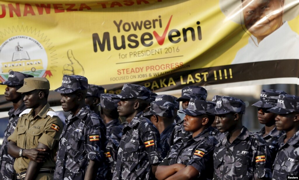 Protests sweep Uganda ahead of elections