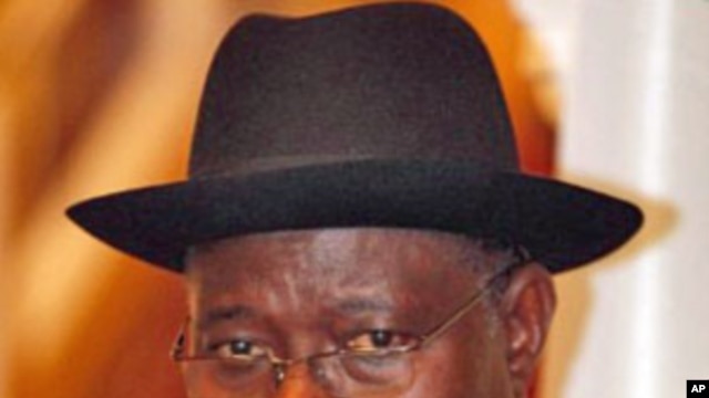 Nigerian President Goodluck Jonathan (file photo)