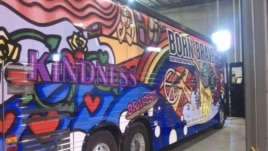 Lady Gaga's Born Brave tour bus