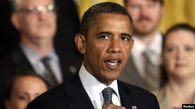 En su comparecencia en la Casa Blanca, Obama ha insistido en la importancia de la clase media para el crecimiento económico de los EE.UU.