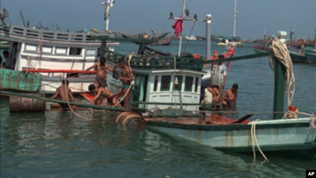 The boat was seized in the Bashi Channel, between Taiwan and the Philippines.