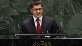 Predsedavajući Generalne skupštine Vuk Jeremić