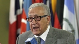 Lakhdar Brahimi estime que la seule solution au conflit en Syrie est un règlement politique