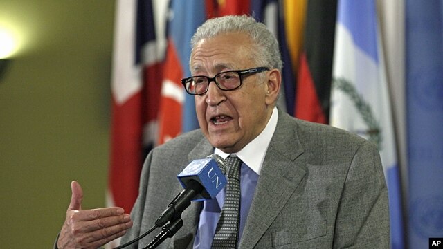 Intumwa y'Amakungu ku Vyerekeye Amahoro muri Syria, Lakhdar Brahimi