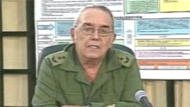 El general Leonardo Andollo Valdés es segundo Jefe del Estado Mayor de las fuerzas armadas cubanas.
