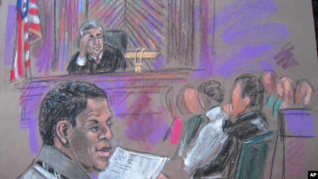 Accused terrorist Ahmed Ghailani in court