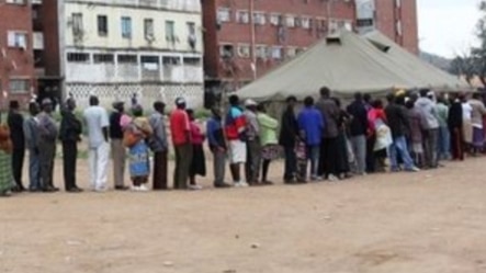 Voters n Harare