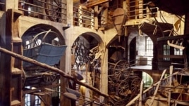 This is an example of a carefully collected, fascinating, but traditionally static museum exhibit - in this case, of old-time farm implements at the Mercer Museum in Doylestown, Pennsylvania. (Carol M. Highsmith)