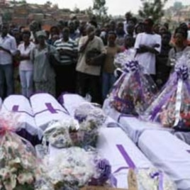 Genocide memorial in Rwanda