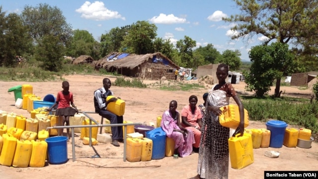 South Sudan Refugees in Uganda Struggle with Water Shortages