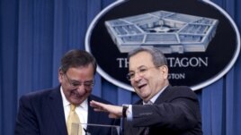 Ông Panetta họp với Bộ trưởng Quốc phòng Israel Ehud Barak.