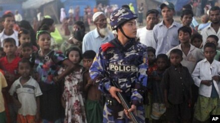 ရခိုင္ျပည္နယ္တြင္း လံုျခံဳေရးအေျခအေန။ 