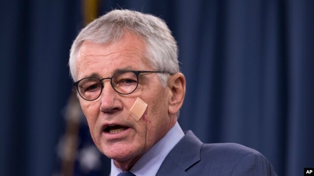 Bộ trưởng Quốc phòng Mỹ Chuck Hagel.