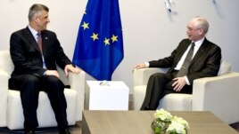 Hashim Thaci dhe Herman van Rompuy
