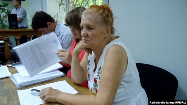Раїса Радченко на судовому засіданні, Запоріжжя, 15 липня 2013 року