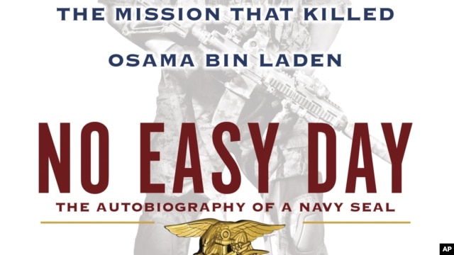 This book cover image released by Dutton shows "No Easy Day: The Firsthand Account of the Mission that Killed Osama Bin Laden," by Mark Owen with Kevin Maurer.  