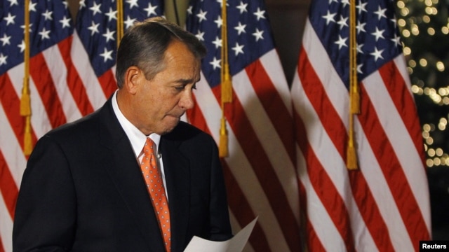 Boehner prevé realizar el jueves una votación sobre su propuesta en la Cámara de Representantes.