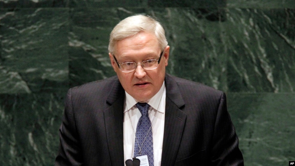 Thứ trưởng Ngoại giao Nga Sergei Ryabkov.