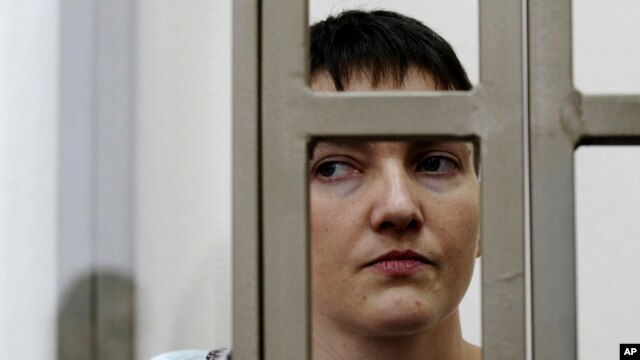 Ukrayna Radasının deputatı və pilot Nadya Savçenko