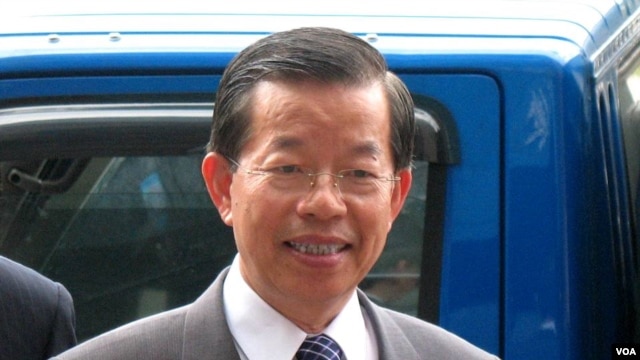 台湾民进党前主席谢长廷(资料图片)