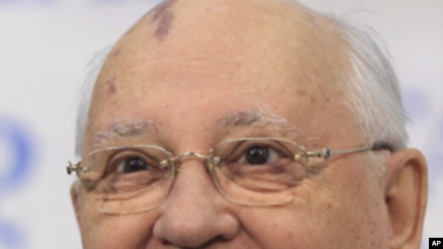 Former Soviet President Mikhail Gorbachev, February 21, 2011