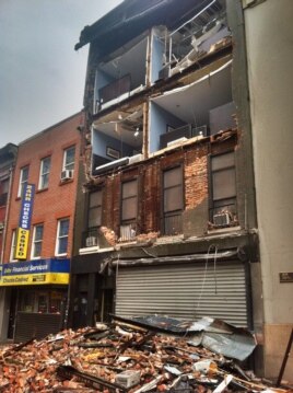 New York City after damage from Hurricane Sandy, October 30, 2012. (A.Phillips)