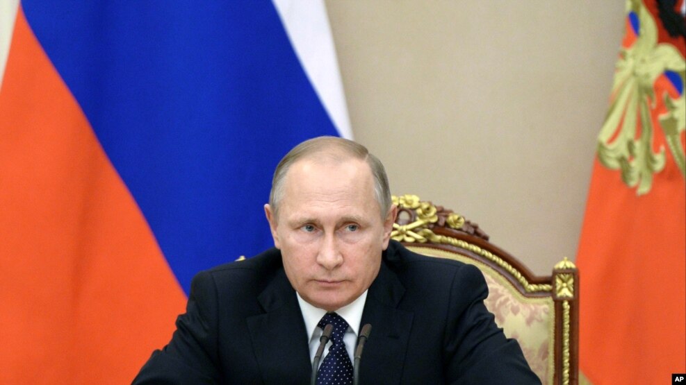 ရုရွားသမၼတ Vladimir Putin