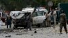 Bomb Explodes Near Afghan Presidential Frontrunner's Convoy